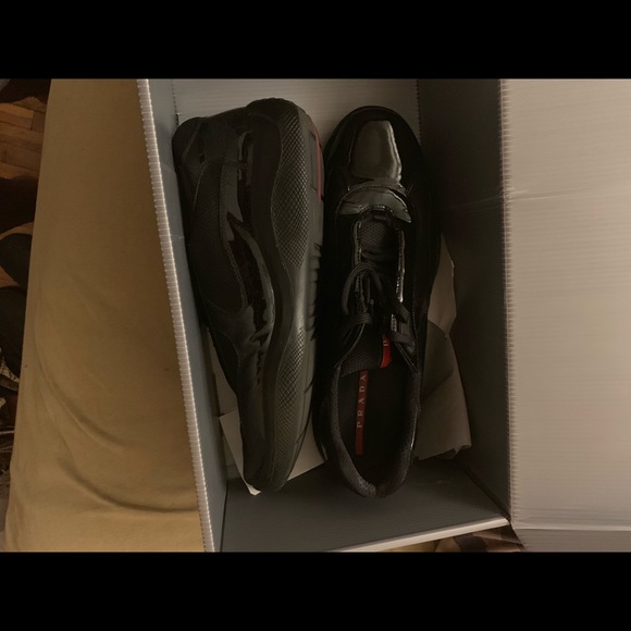 Prada Other - Patent leather Prada sneakers